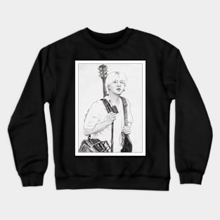 Min Yoongi with Guitar Crewneck Sweatshirt